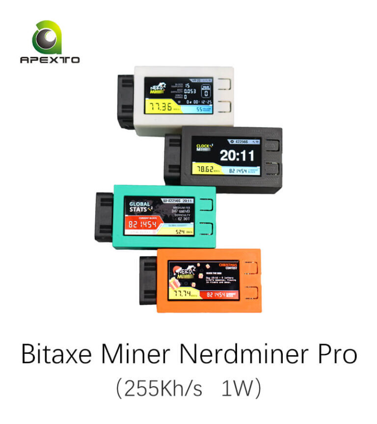Nerdminer Pro Bitcoin Solo Miner