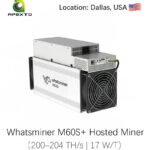 Whatsminer M60S+ Hosted Miner