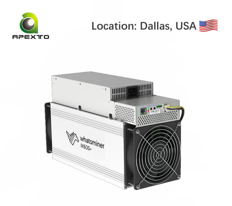 Whatsminer M60S+ Hosted Miner