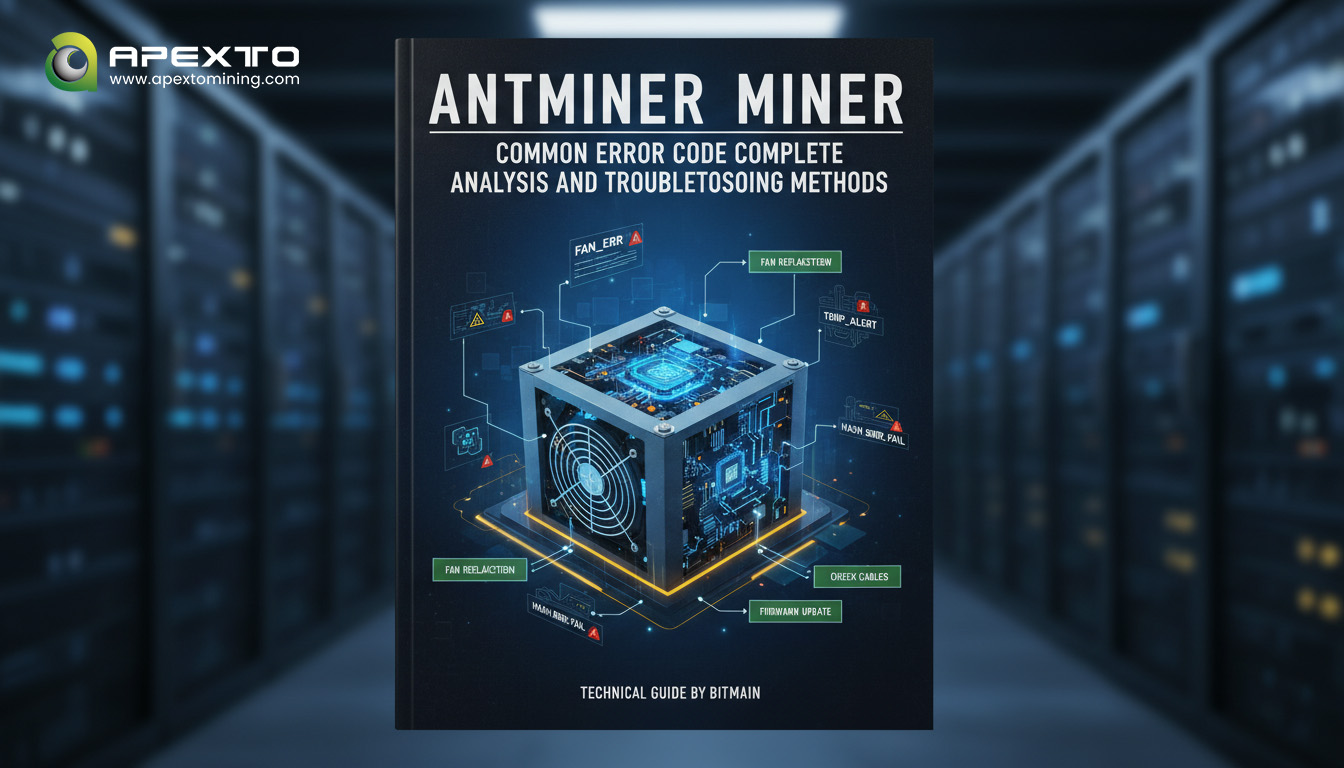 - Antminer miner common error code complete analysis and troubleshooting methods