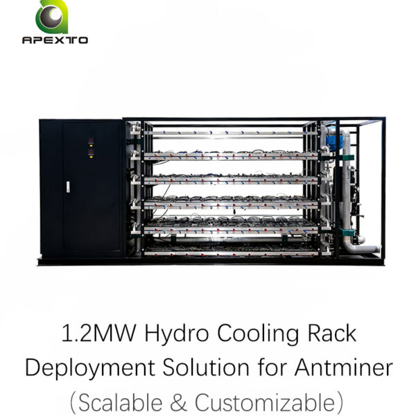 1.2MW Hydro Cooling Rack