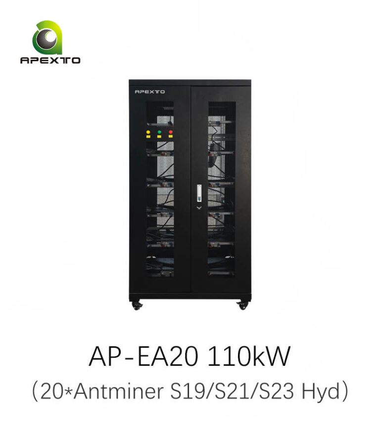 Hydro-Kühlgestell mit 20 Steckplätzen für Antminer
