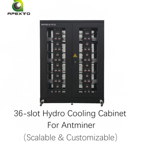 36 slot Hydro Cooling Cabinet for Antminer