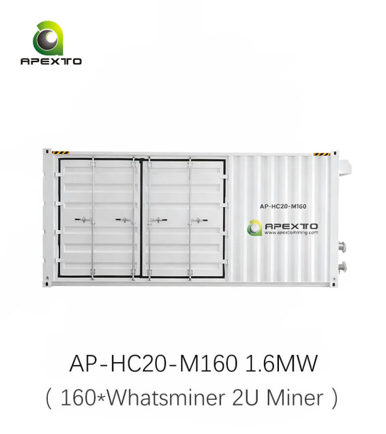 Hydro Mining Container for Bitcoin Mining