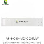 Hydro Mining Container for Whatsminer