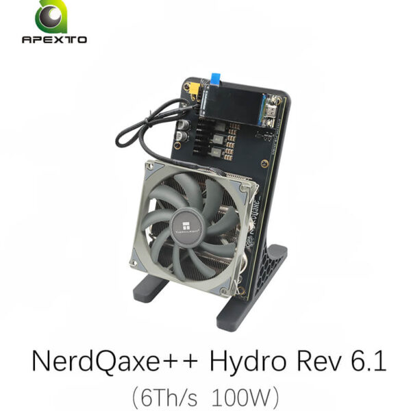 NerdQaxe++ Rev 6.1 Bitcoin Solo Miner