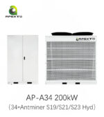 34-Slot Antminer Water Cooling Cabinet For Bitcoin Mining