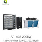 36-Slot 200kW Antminer Hydro Cooling Rack