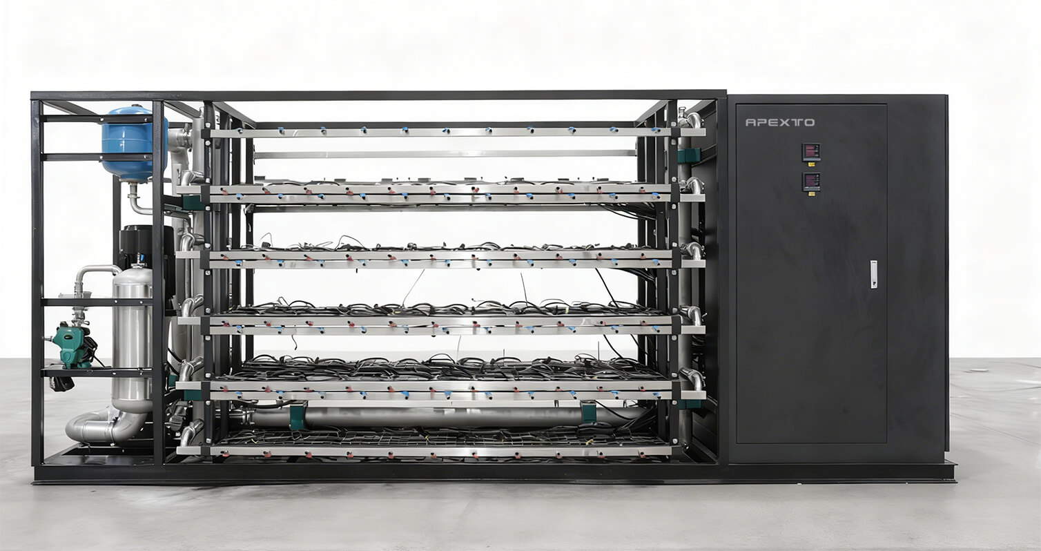 Antminer Hydro用液体冷却ラック