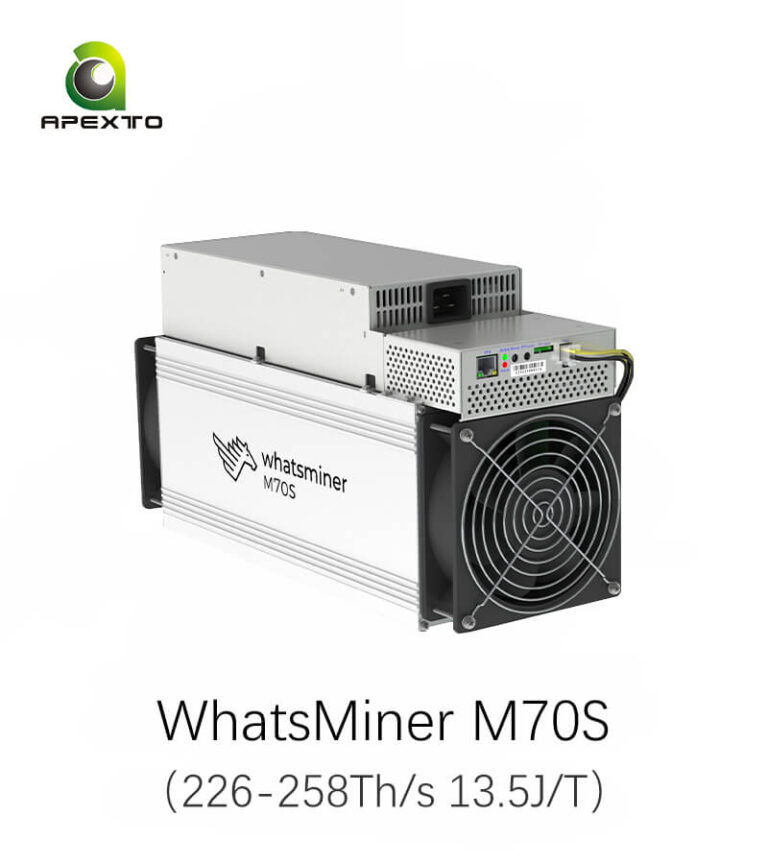 WhatsMiner M70S Bitcoin Miner