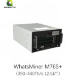 WhatsMiner M76S+ Oil Cooled Miner