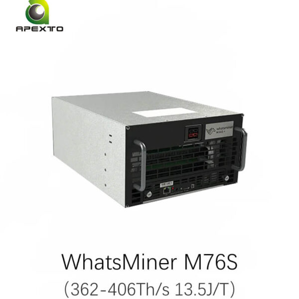 جهاز WhatsMiner M76S للتبريد بالزيت منجم بيتكوين