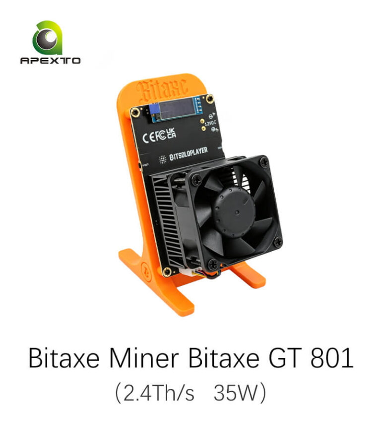 Bitaxe Gamma Turbo 801Bitcoin Solo Miner