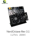 NerdOctaxe Rev 3.1 Bitcoin Solo Miner