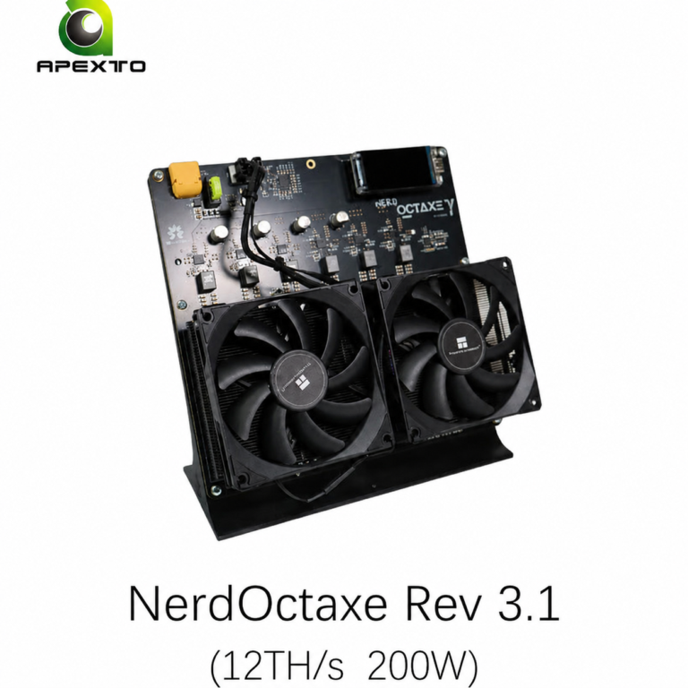 NerdOctaxe Rev 3.1 ビットコインソロマイナー