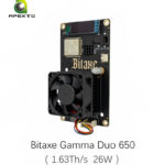 Bitaxe Gamma Duo 650 Bitcoin Solo Miner