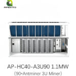 90-Slot Antminer 3U Hydro Cooling Container