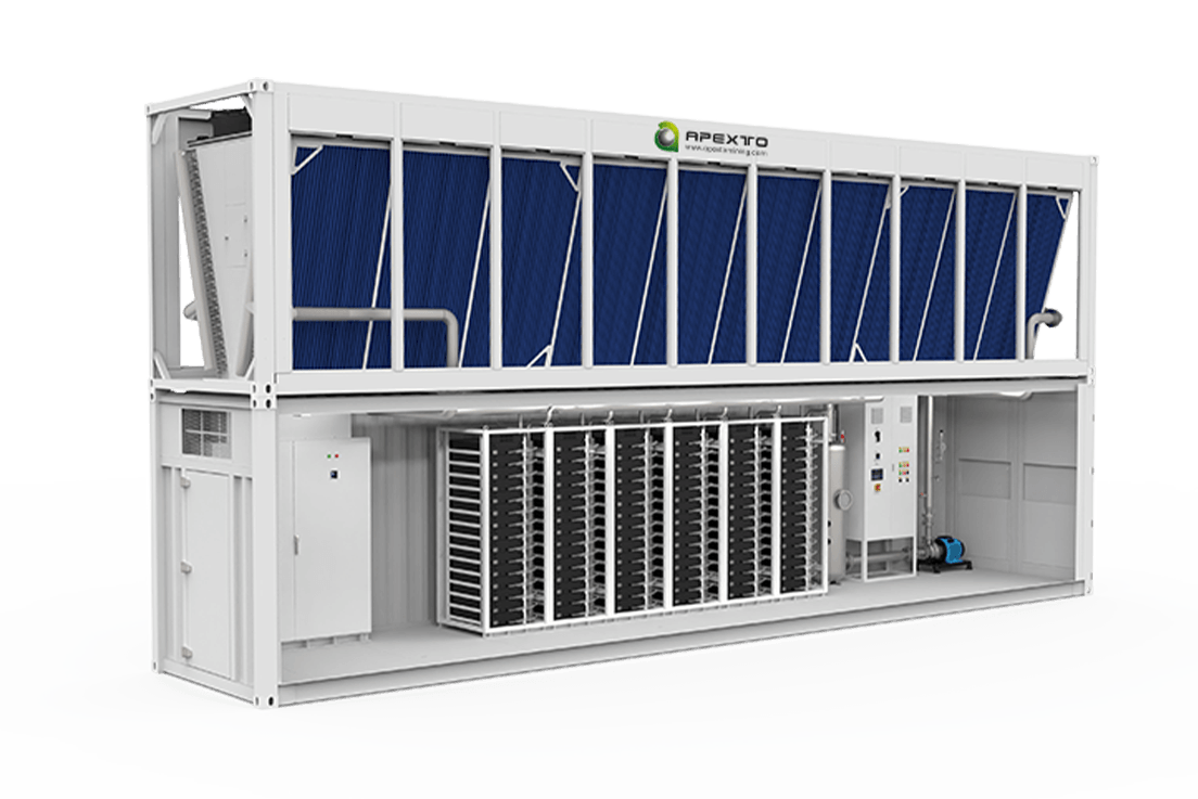 90-Slot Antminer 3U Hydro Cooling Container