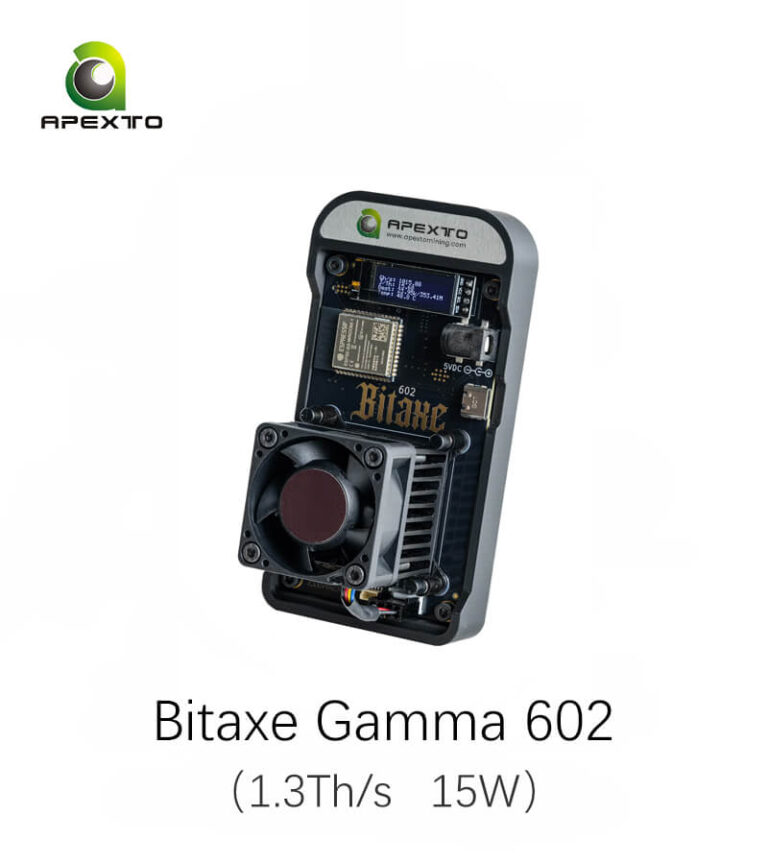 Bitaxe Gamma 602 Bitcoin Solo Miner