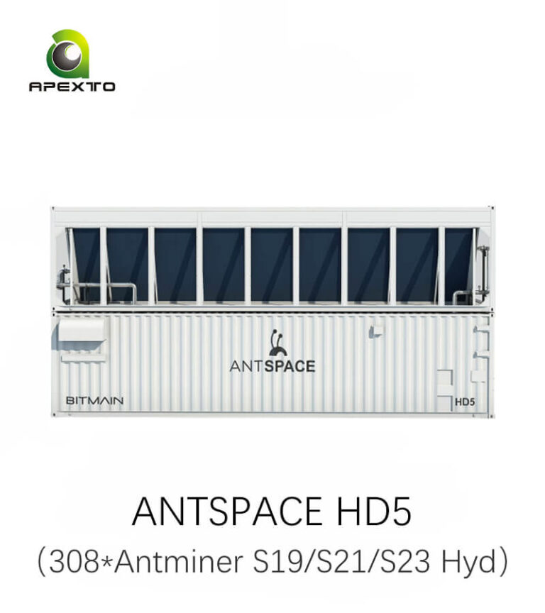 Bitmain ANTSPACE HD5 Hydro Cooling Container