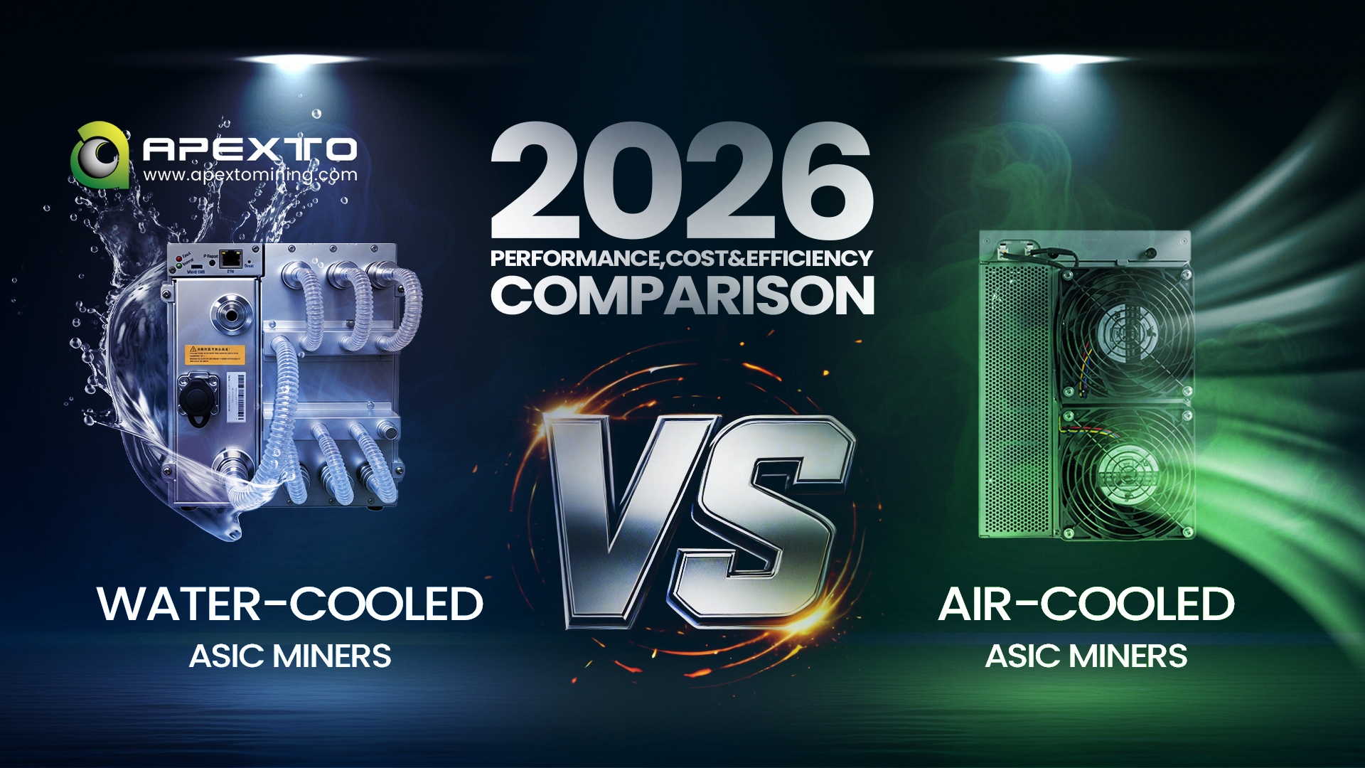 Water-Cooled vs Air-Cooled ASIC Miners