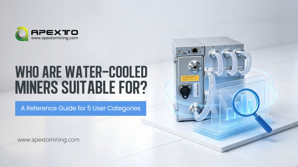 Who Are Water-Cooled Miners Suitable For