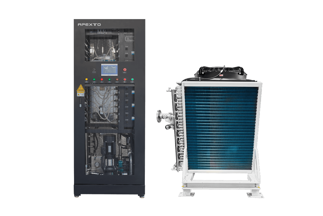12-Slot Integrated Whatsminer Hydro Cooling Rack