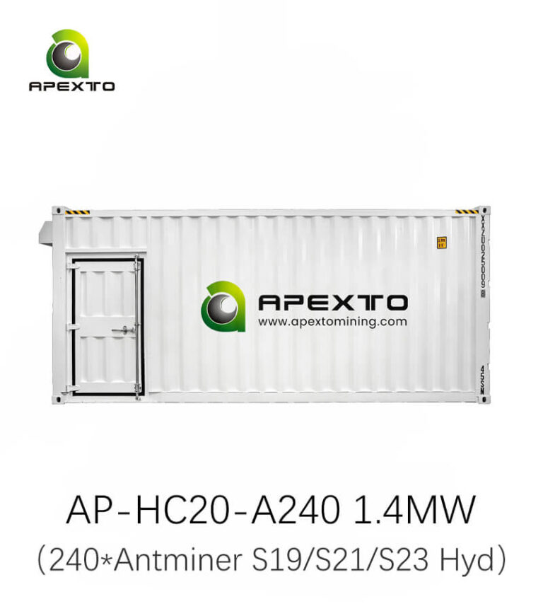 240-Slot Antminer Hydro Cooling Container Solution