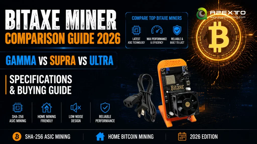 Bitaxe Miner Comparison Guide