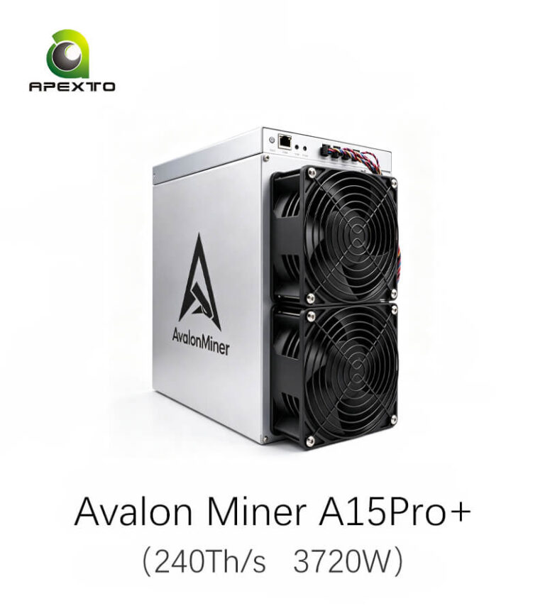 Canaan Avalon A15 Pro+ Bitcoin Miner