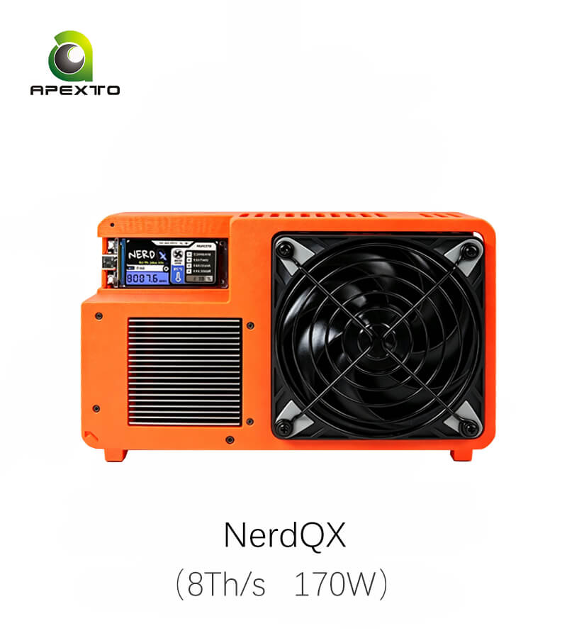 NerdQX Bitcoin Solo Miner NerdQX Bitcoin Solo Miner