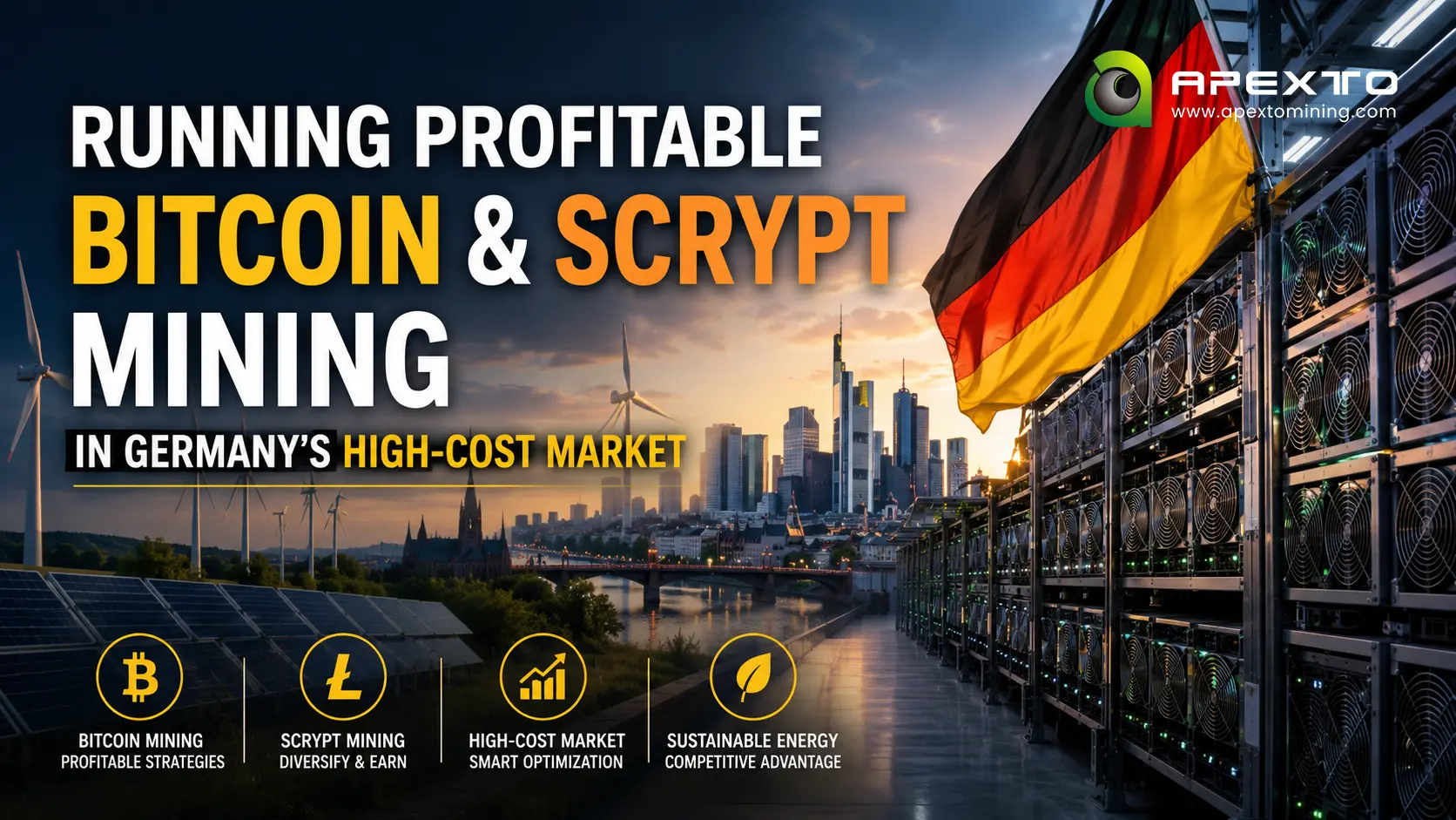 Running Profitable Bitcoin & Scrypt Mining in Germany’s High-Cost Market