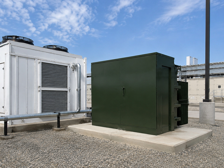 1000 kVA Pad Mount Three Phase Transformer Bitcoin Mining Cooling Infrastructure