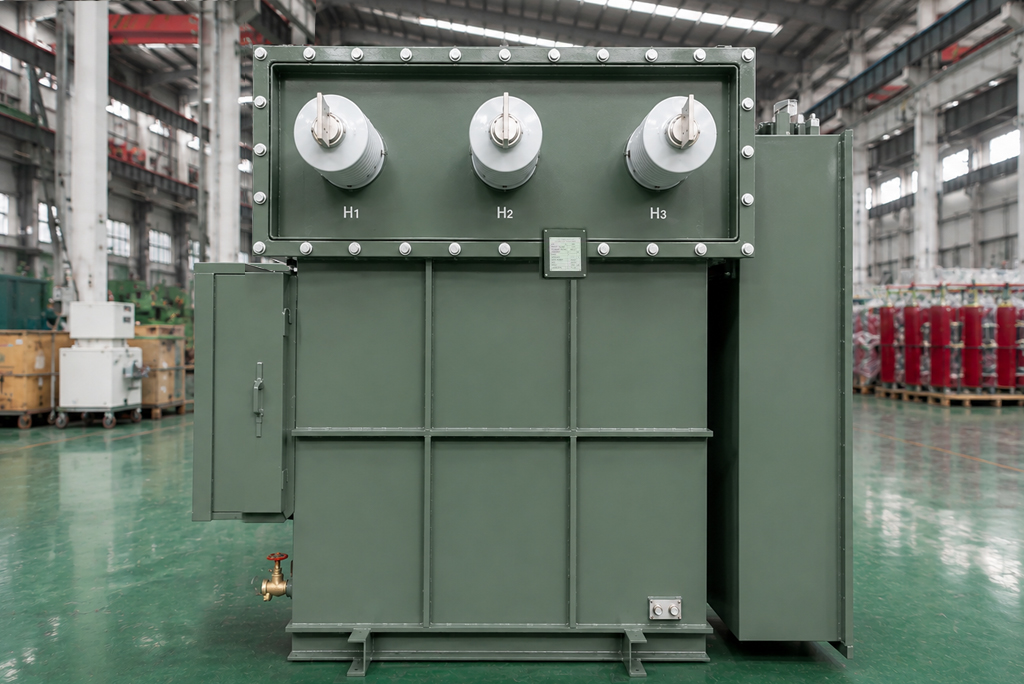 1000 kVA pad mounted transformer Dual-Side Bushing Configuration