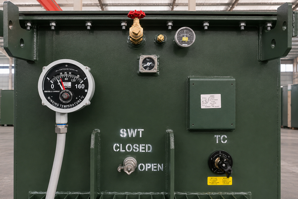 1000 kVA pad mounted transformer Monitoring & Protection Panel
