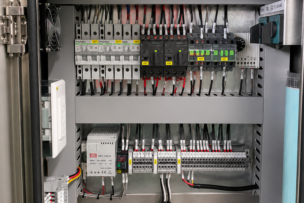 2250 kVA 3-Phase Padmount Transformer Cooling Control Cabinet