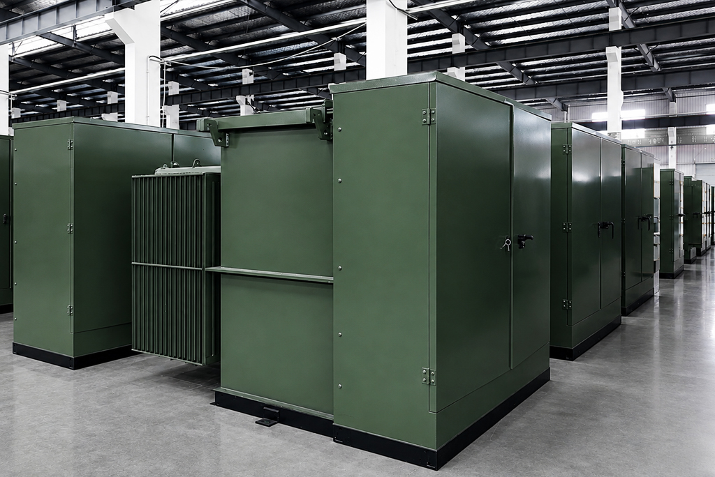 750 kVA 3-Phase Padmount Transformer Cooling Control Cabinet