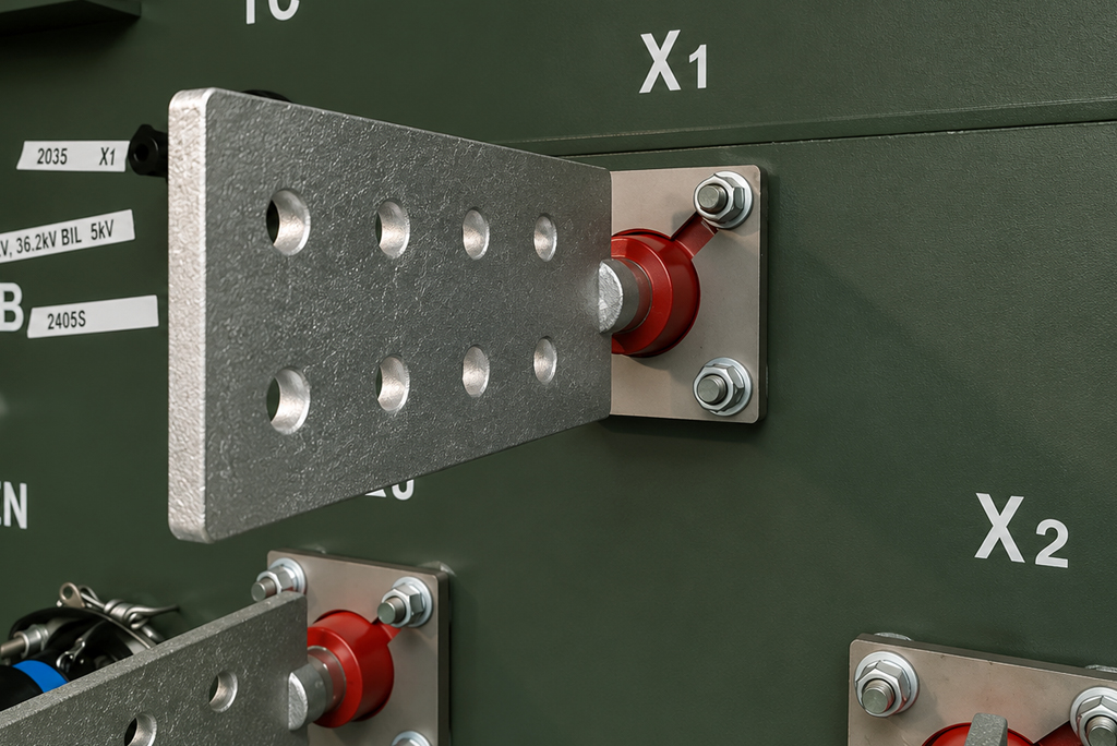 750 kVA 3-Phase Padmount Transformer Dual-Source Control Panel
