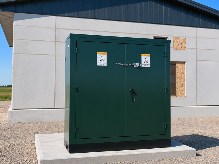 750 kVA Padmount Transformer for Bitcoin Mining Farm