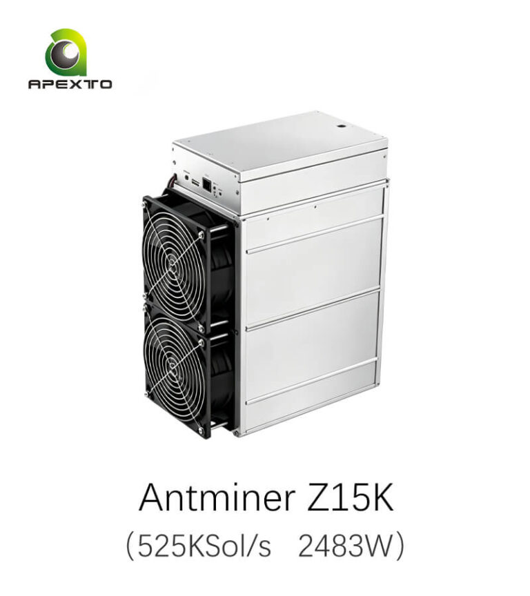 Antminer Z15K Zcash Miner