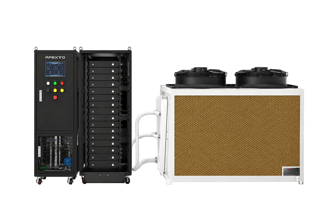 20-Slot 200kW Antminer 2U Hydro Rack for Bitcoin Mining