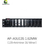 Antminer 3U Hydro Cooling Rack Bitcoin Mining Solution