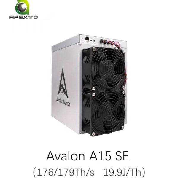 Canaan Avalon A15 SE Bitcoin Miner